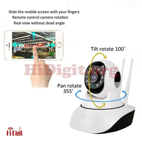 دوربین وای فای چرخشی 2 مگاپیکسل | های دیجیت | HiDigit