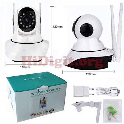 دوربین وای فای چرخشی 2 مگاپیکسل | های دیجیت | HiDigit