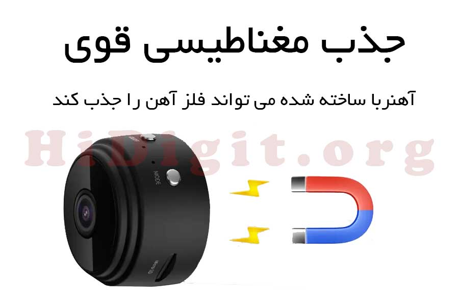 دوربین شارژی بیسیم رمخور آهنربایی اسکیوتی SQT | های دیجیت | HiDigit