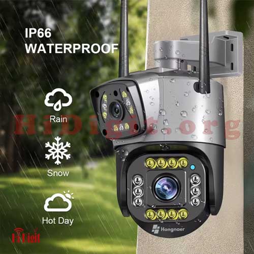 دوربین اسپیددام سیمکارتی دو لنز SC02-4G | های دیجیت | HiDigit
