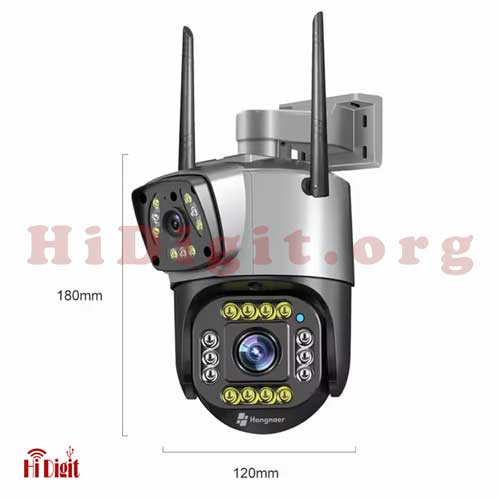 دوربین اسپیددام سیمکارتی دو لنز SC02-4G | های دیجیت | HiDigit