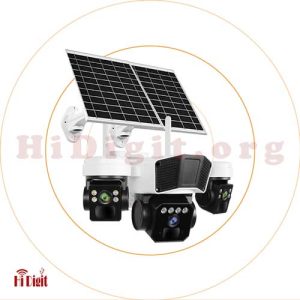 دوربین اسپیددام خورشیدی چرخشی سیمکارتی سه لنز SPIX-S232AS