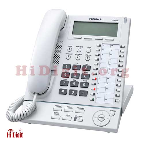 تلفن دیجیتال سانترال پاناسونیک مدل KX-T7636