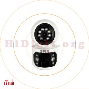 دوربین بی بی کم سیمکارتی چرخشی دو لنز مدل SPIX-D222A